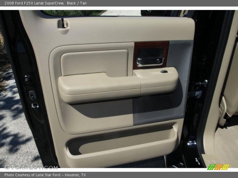 Black / Tan 2008 Ford F150 Lariat SuperCrew