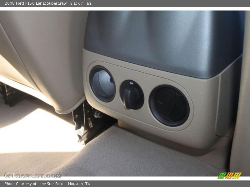 Black / Tan 2008 Ford F150 Lariat SuperCrew