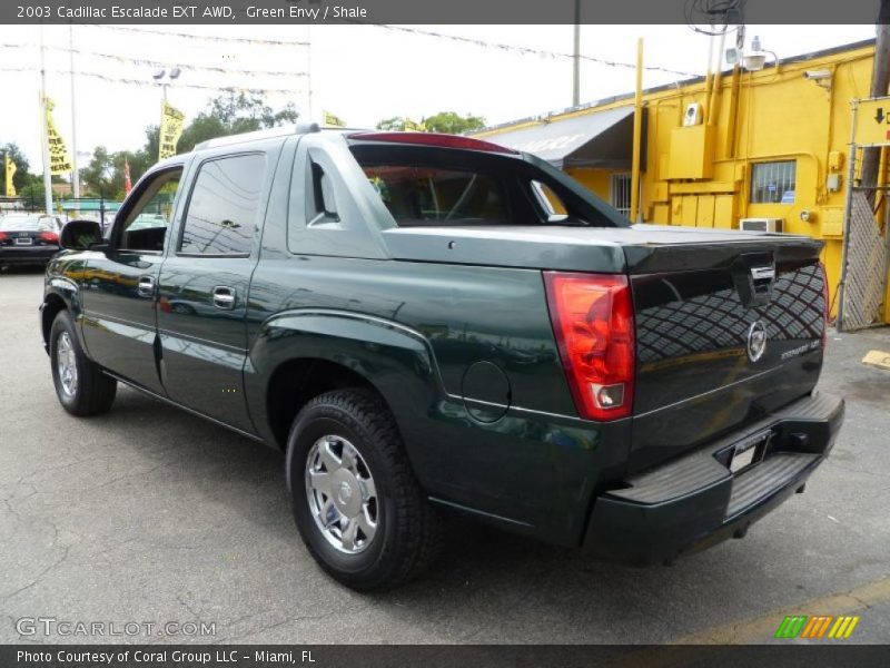 Green Envy / Shale 2003 Cadillac Escalade EXT AWD