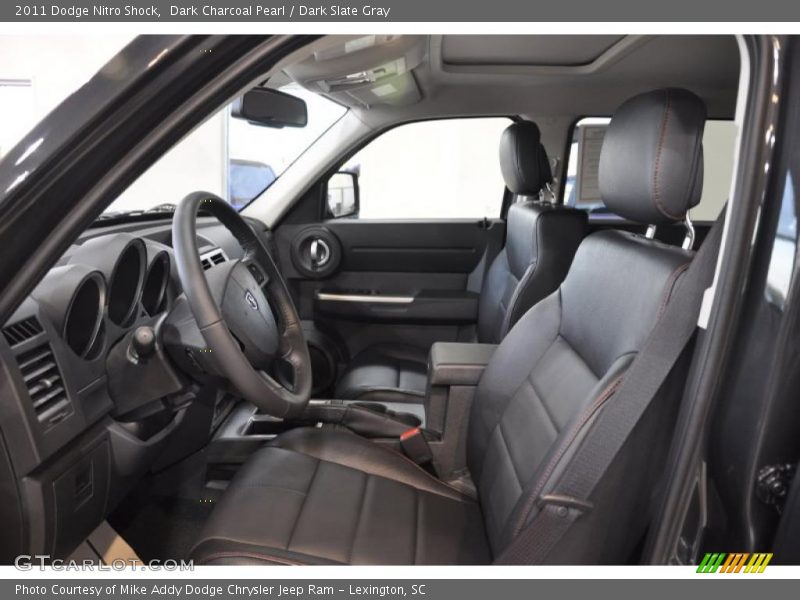 Dark Charcoal Pearl / Dark Slate Gray 2011 Dodge Nitro Shock