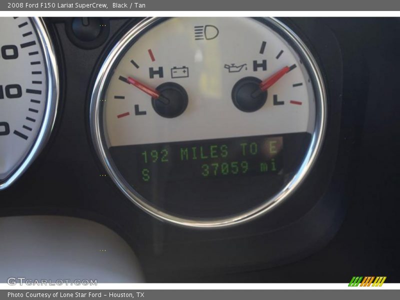 Black / Tan 2008 Ford F150 Lariat SuperCrew