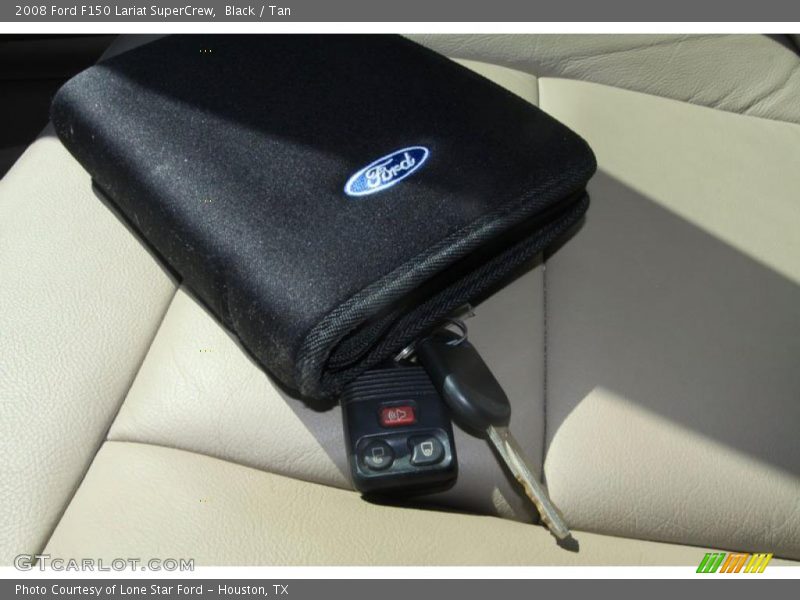 Black / Tan 2008 Ford F150 Lariat SuperCrew