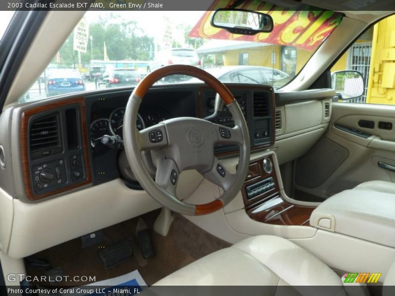 Green Envy / Shale 2003 Cadillac Escalade EXT AWD