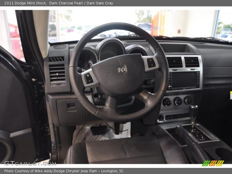 Dark Charcoal Pearl / Dark Slate Gray 2011 Dodge Nitro Shock