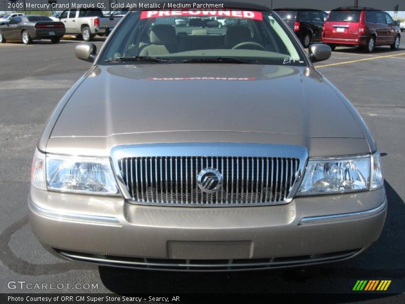 Gold Ash Metallic / Medium Parchment 2005 Mercury Grand Marquis GS