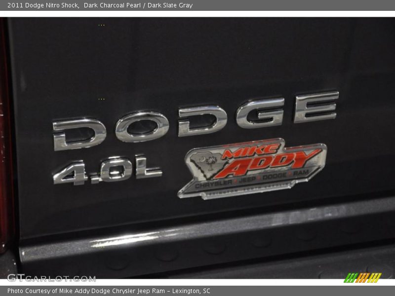 Dark Charcoal Pearl / Dark Slate Gray 2011 Dodge Nitro Shock