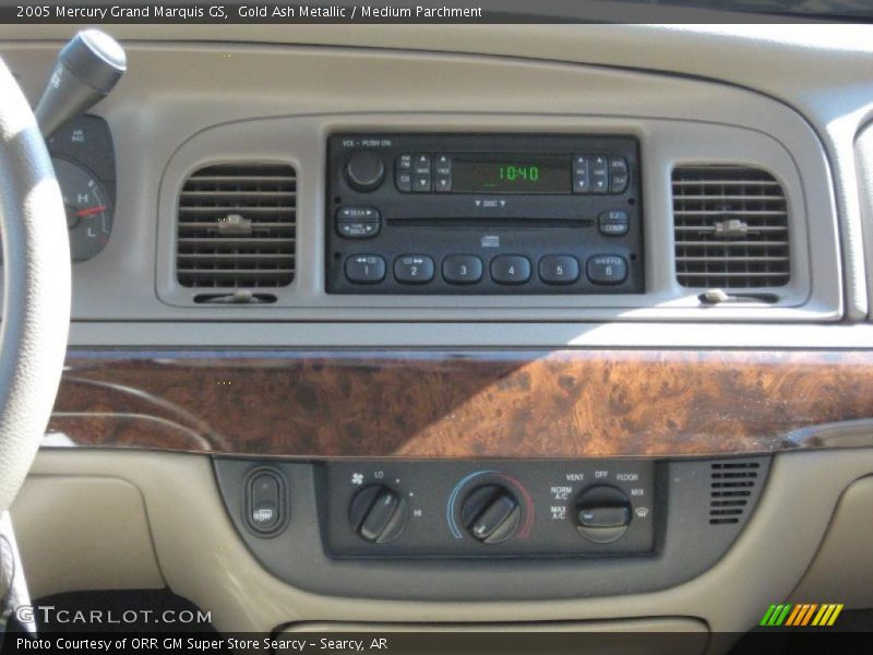 Gold Ash Metallic / Medium Parchment 2005 Mercury Grand Marquis GS