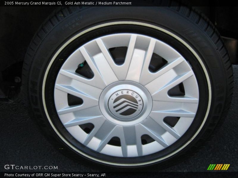 Gold Ash Metallic / Medium Parchment 2005 Mercury Grand Marquis GS