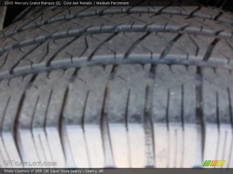 Gold Ash Metallic / Medium Parchment 2005 Mercury Grand Marquis GS