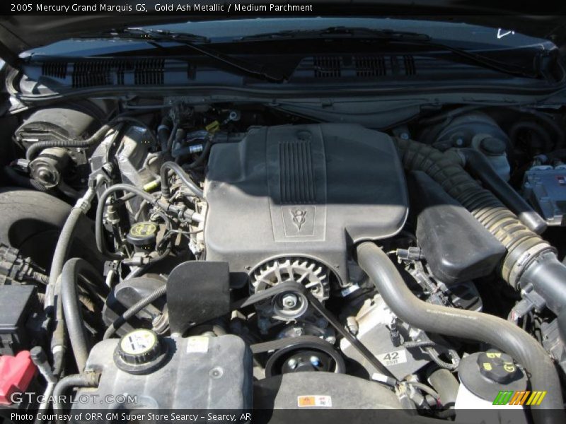 Gold Ash Metallic / Medium Parchment 2005 Mercury Grand Marquis GS