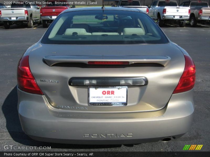 Bronzestone Metallic / Sand 2006 Pontiac Grand Prix Sedan