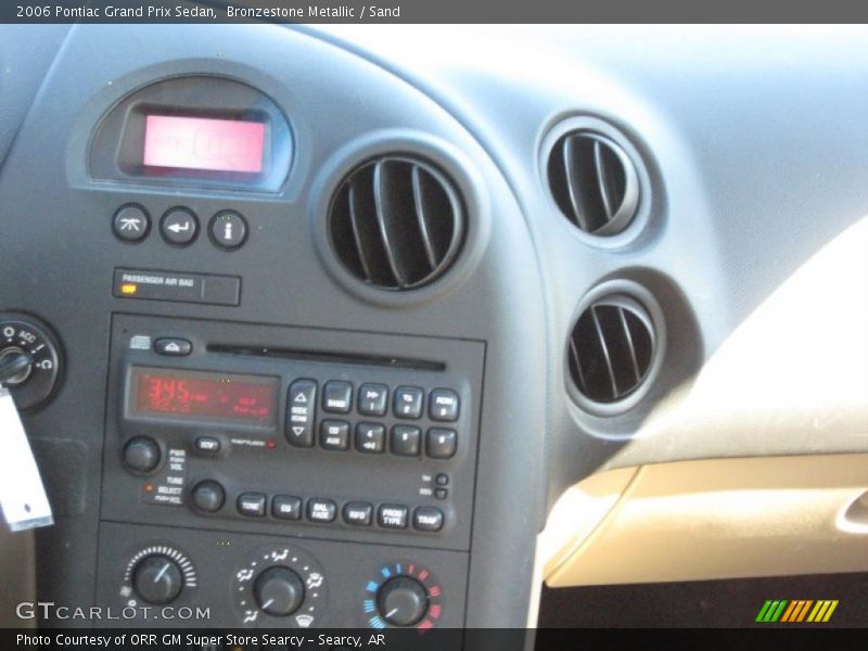 Bronzestone Metallic / Sand 2006 Pontiac Grand Prix Sedan