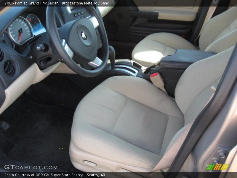 Bronzestone Metallic / Sand 2006 Pontiac Grand Prix Sedan