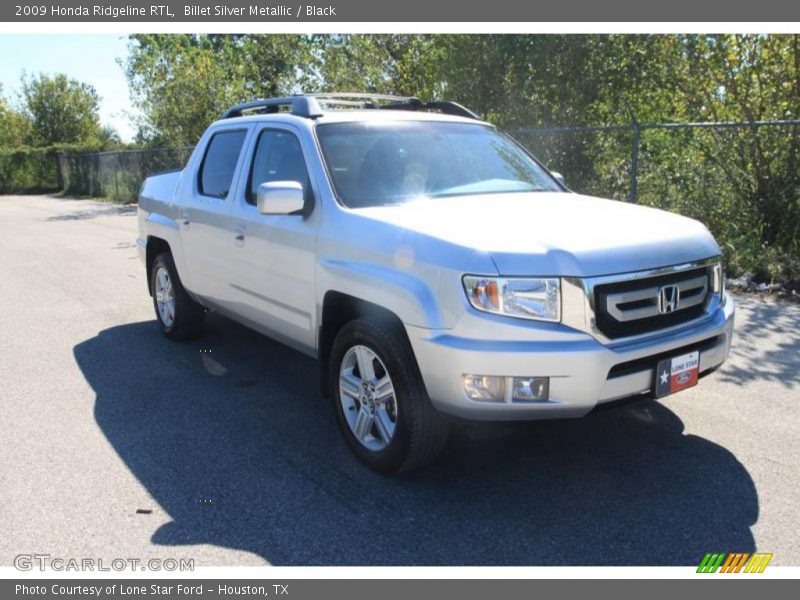 Billet Silver Metallic / Black 2009 Honda Ridgeline RTL