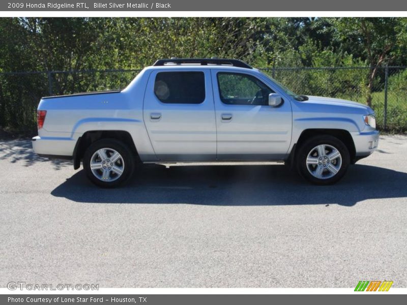 Billet Silver Metallic / Black 2009 Honda Ridgeline RTL