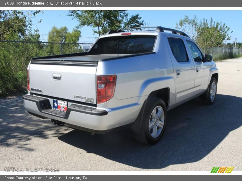 Billet Silver Metallic / Black 2009 Honda Ridgeline RTL