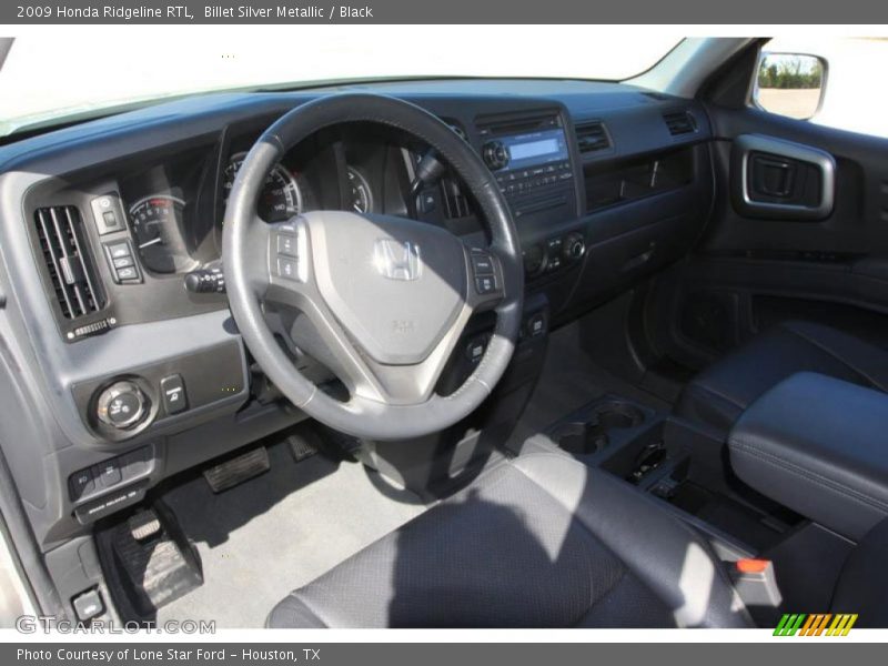 Billet Silver Metallic / Black 2009 Honda Ridgeline RTL