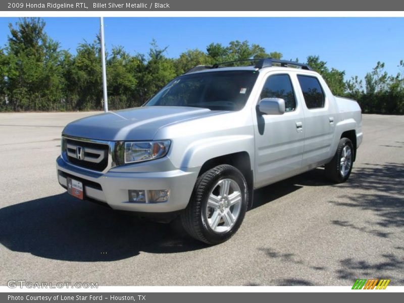 Billet Silver Metallic / Black 2009 Honda Ridgeline RTL