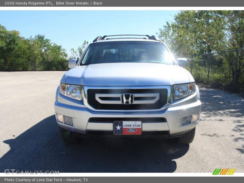 Billet Silver Metallic / Black 2009 Honda Ridgeline RTL