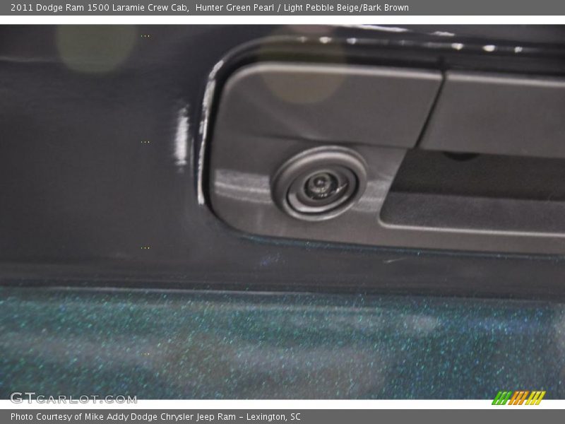 Hunter Green Pearl / Light Pebble Beige/Bark Brown 2011 Dodge Ram 1500 Laramie Crew Cab