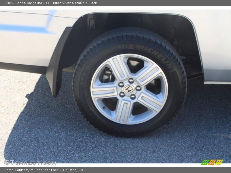 Billet Silver Metallic / Black 2009 Honda Ridgeline RTL
