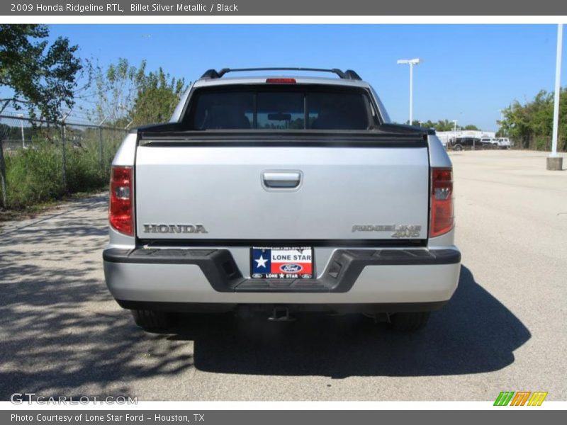 Billet Silver Metallic / Black 2009 Honda Ridgeline RTL
