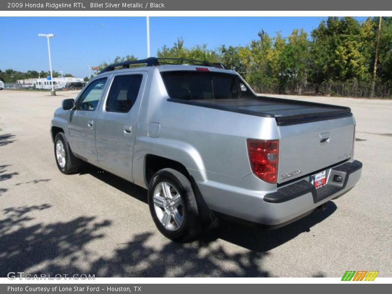 Billet Silver Metallic / Black 2009 Honda Ridgeline RTL
