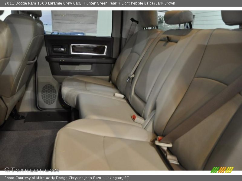 Hunter Green Pearl / Light Pebble Beige/Bark Brown 2011 Dodge Ram 1500 Laramie Crew Cab