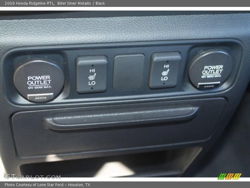 Billet Silver Metallic / Black 2009 Honda Ridgeline RTL