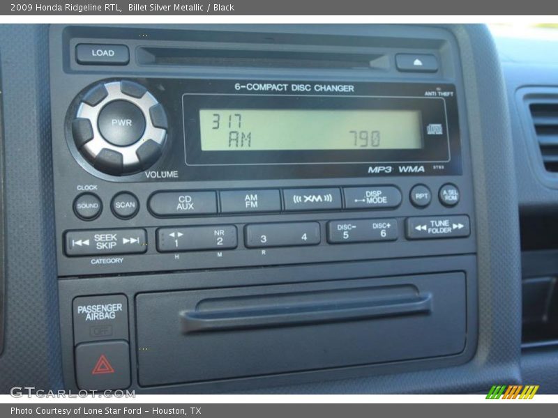 Billet Silver Metallic / Black 2009 Honda Ridgeline RTL