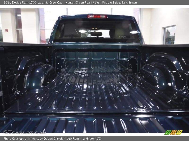 Hunter Green Pearl / Light Pebble Beige/Bark Brown 2011 Dodge Ram 1500 Laramie Crew Cab