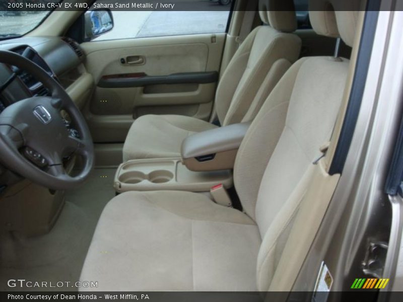 Sahara Sand Metallic / Ivory 2005 Honda CR-V EX 4WD