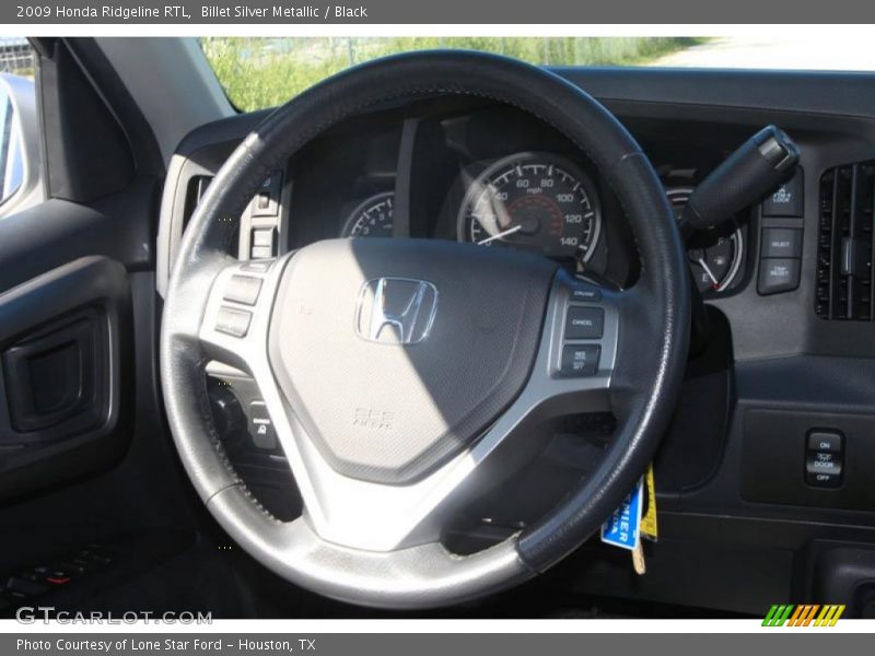 Billet Silver Metallic / Black 2009 Honda Ridgeline RTL