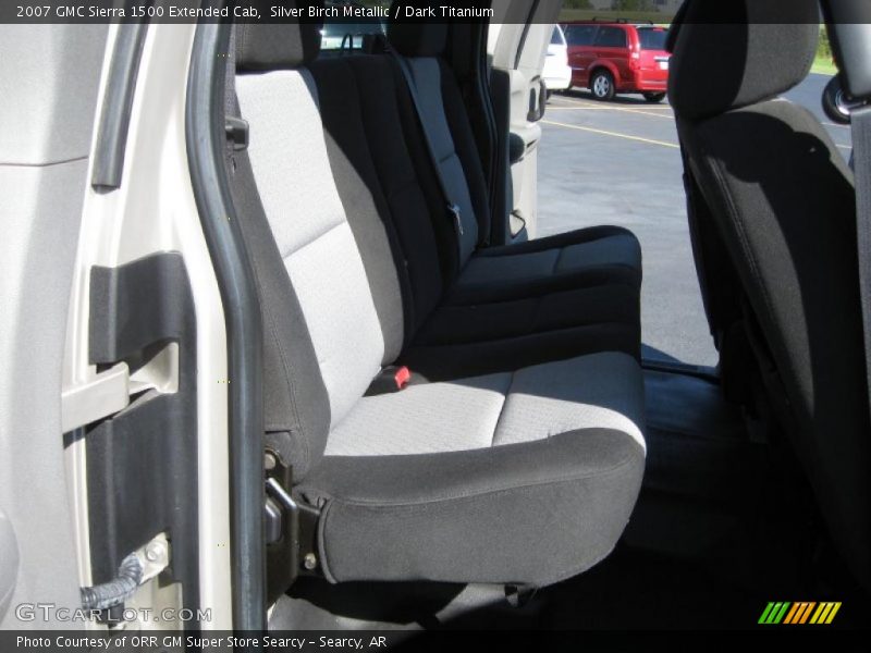 Silver Birch Metallic / Dark Titanium 2007 GMC Sierra 1500 Extended Cab