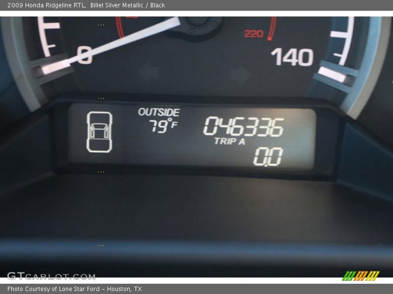 Billet Silver Metallic / Black 2009 Honda Ridgeline RTL