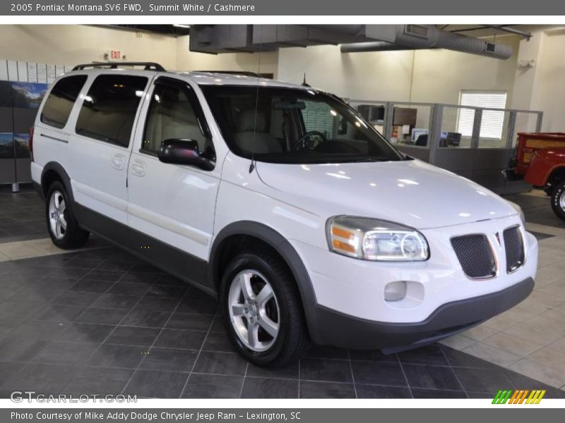 Summit White / Cashmere 2005 Pontiac Montana SV6 FWD