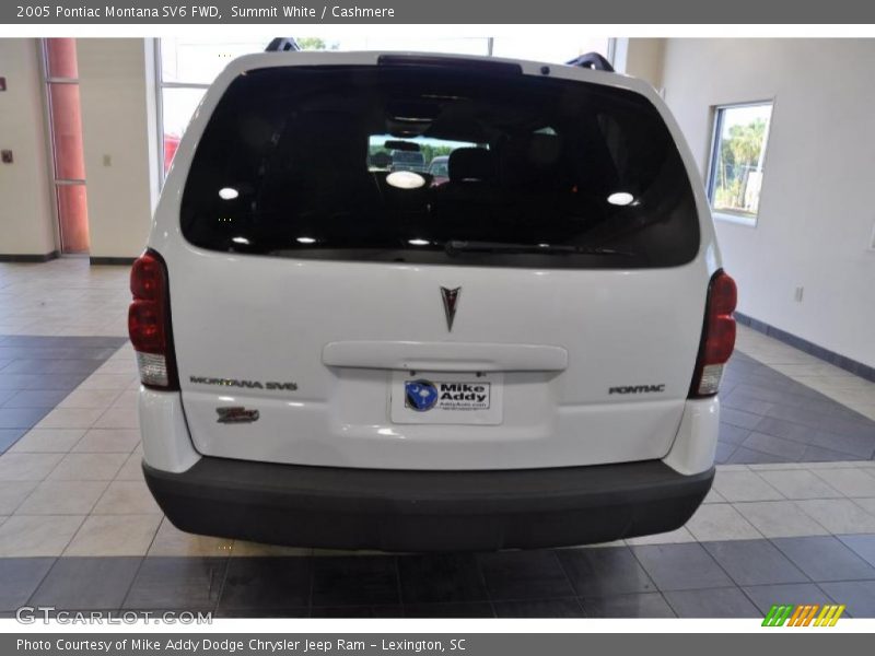 Summit White / Cashmere 2005 Pontiac Montana SV6 FWD