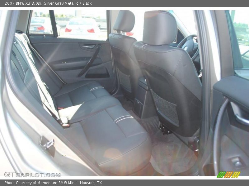Silver Grey Metallic / Black 2007 BMW X3 3.0si