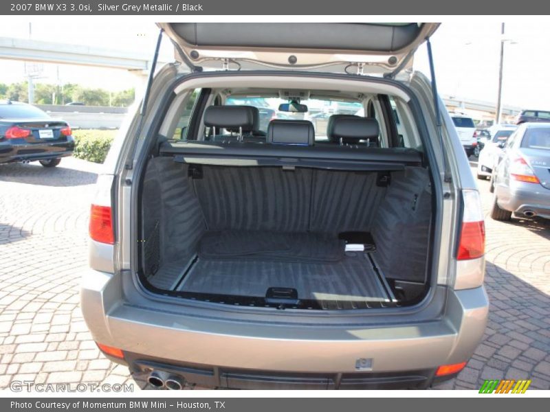 Silver Grey Metallic / Black 2007 BMW X3 3.0si