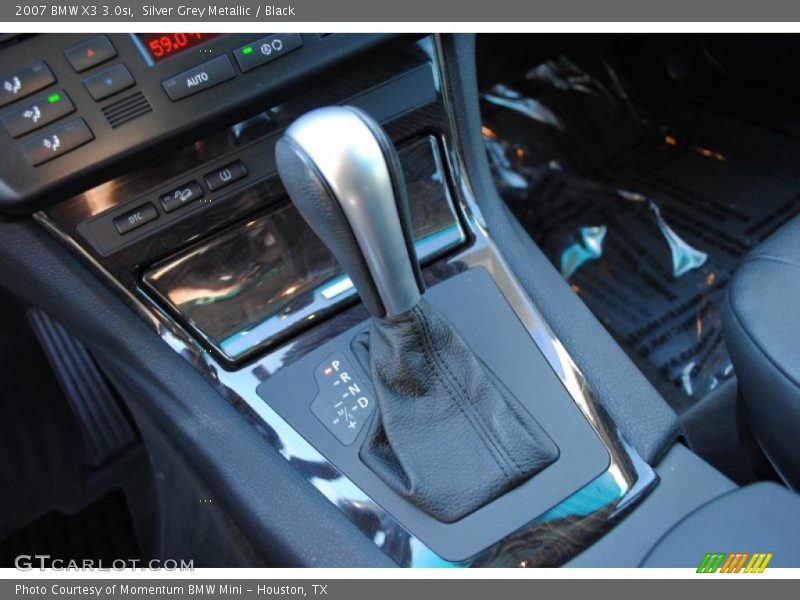 Silver Grey Metallic / Black 2007 BMW X3 3.0si