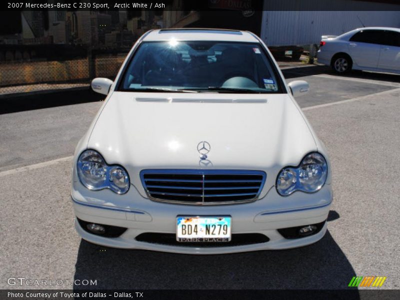 Arctic White / Ash 2007 Mercedes-Benz C 230 Sport