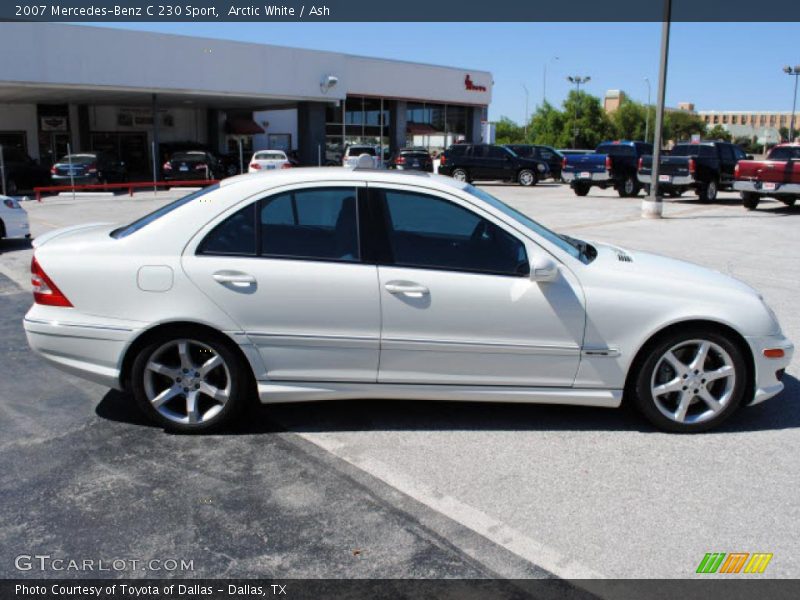 Arctic White / Ash 2007 Mercedes-Benz C 230 Sport