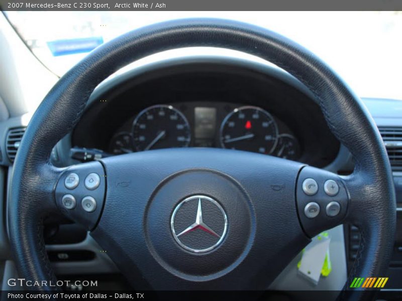 Arctic White / Ash 2007 Mercedes-Benz C 230 Sport
