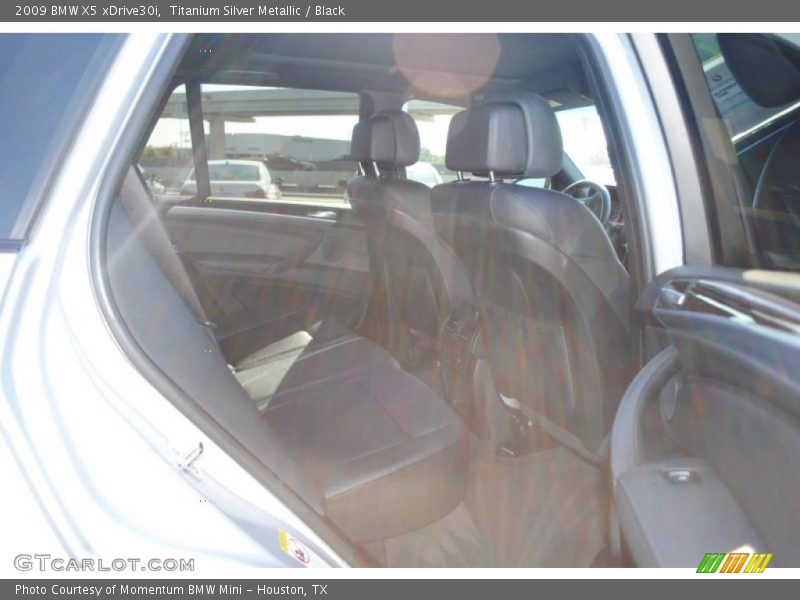Titanium Silver Metallic / Black 2009 BMW X5 xDrive30i