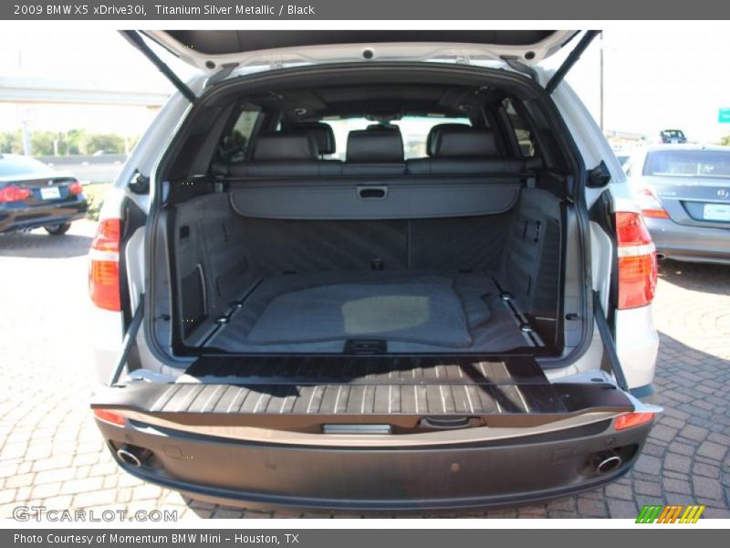 Titanium Silver Metallic / Black 2009 BMW X5 xDrive30i
