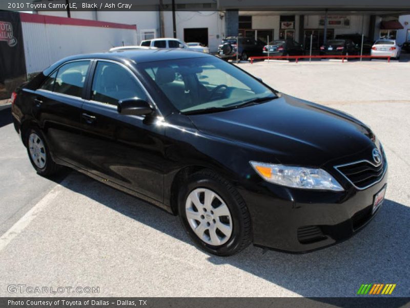 Black / Ash Gray 2010 Toyota Camry LE