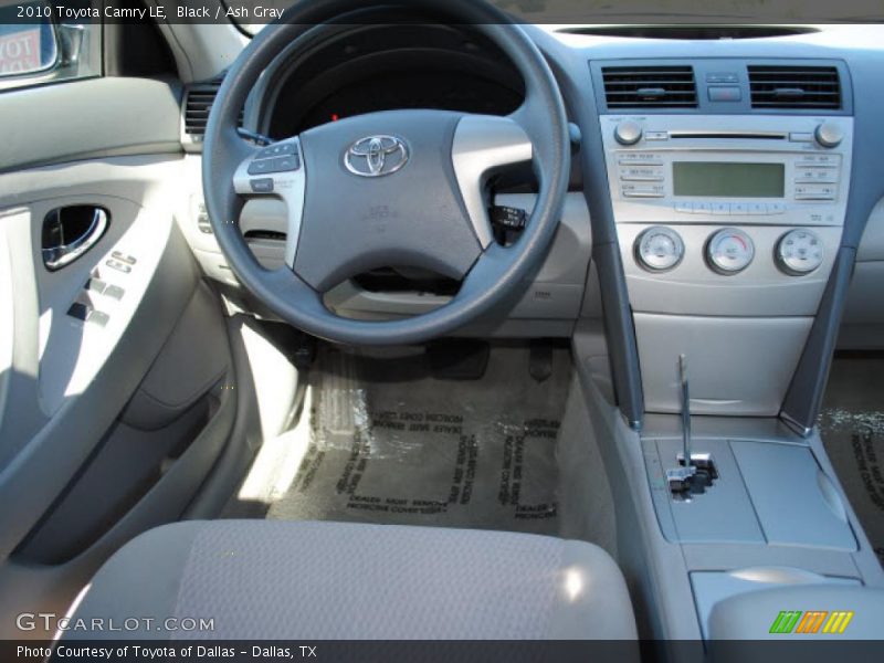 Black / Ash Gray 2010 Toyota Camry LE