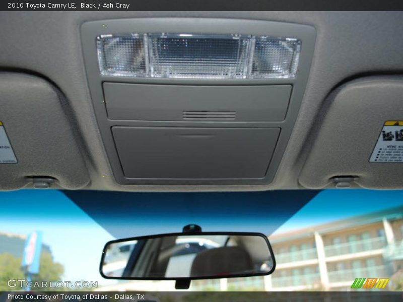 Black / Ash Gray 2010 Toyota Camry LE