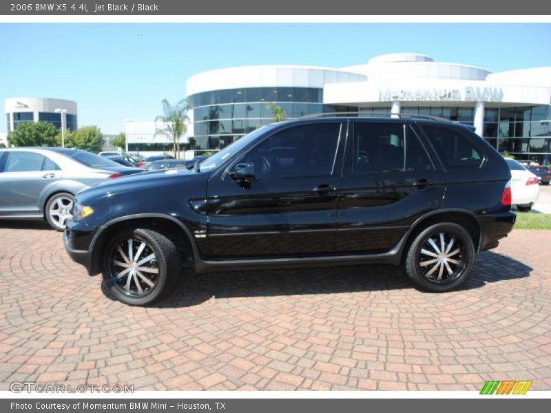 Jet Black / Black 2006 BMW X5 4.4i