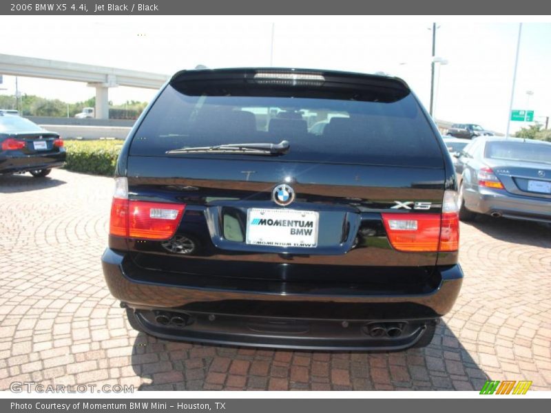Jet Black / Black 2006 BMW X5 4.4i